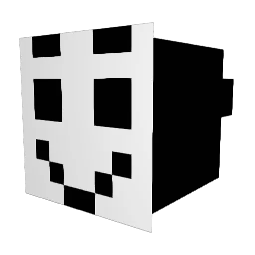 BenLaDinde Minecraft avatar head, 3D render