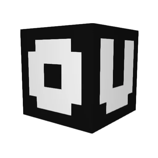 BenLadance Minecraft avatar head, 3D render