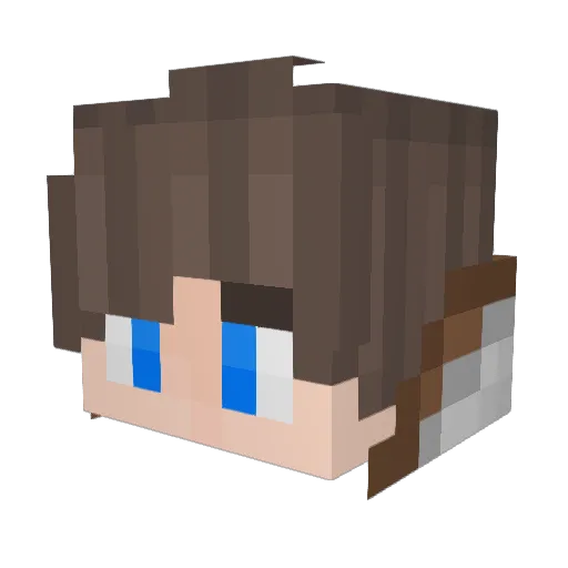 BenMiller24 Minecraft avatar head, 3D render