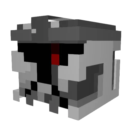 BenParker8740 Minecraft avatar head, 3D render