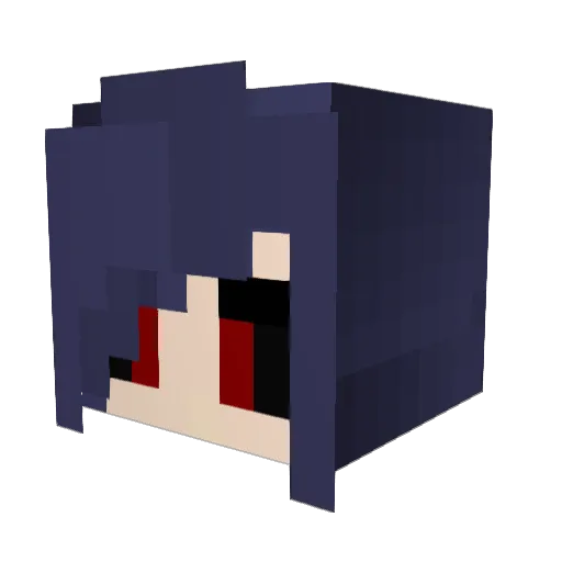 BenParryPrice Minecraft avatar head, 3D render