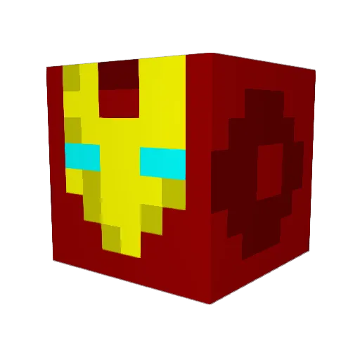 BenSmith187 Minecraft avatar head, 3D render