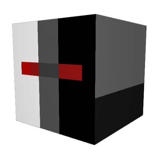 BenTheBuilder08 Minecraft avatar head, 3D render
