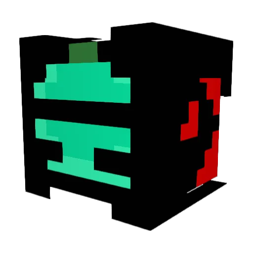 BenTheElder Minecraft avatar head, 3D render