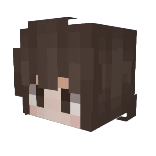 BenTheMlkMan Minecraft avatar head, 3D render