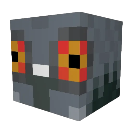 BenTheMushroom Minecraft avatar head, 3D render