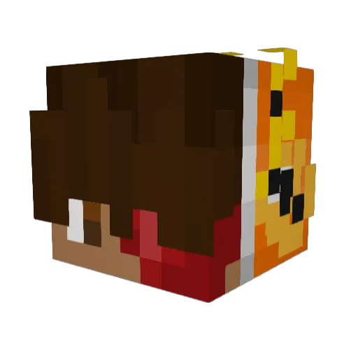 BenThereStudios Minecraft avatar head, 3D render