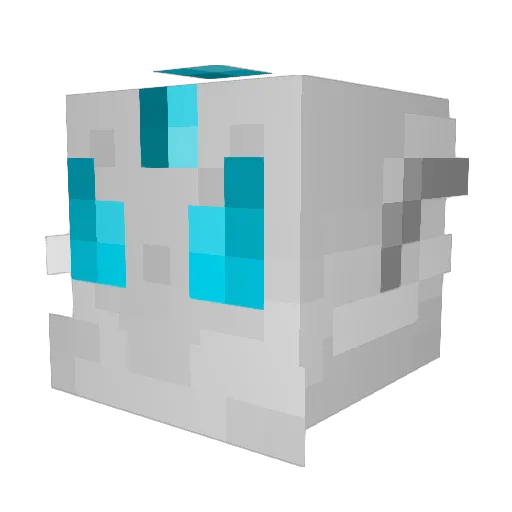 Ben_B_16 Minecraft avatar head, 3D render
