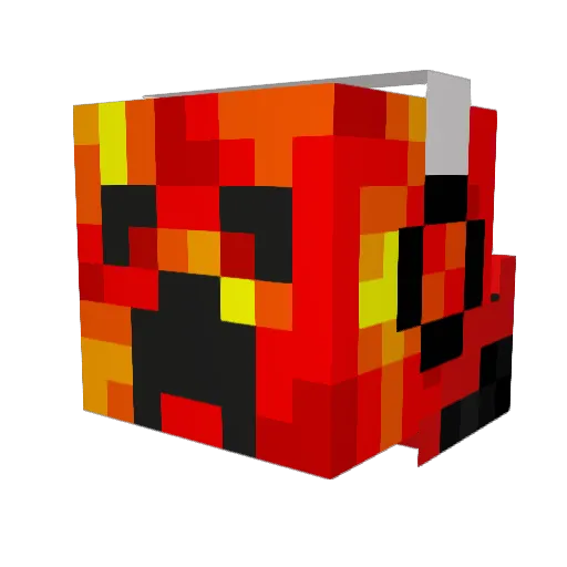 Ben_Dover_Girls Minecraft avatar head, 3D render