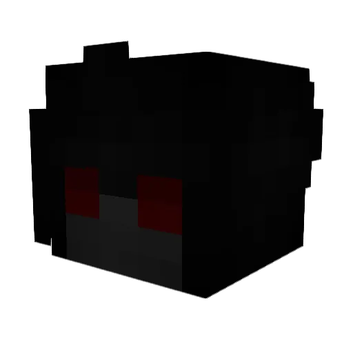 Ben_Mok Minecraft avatar head, 3D render