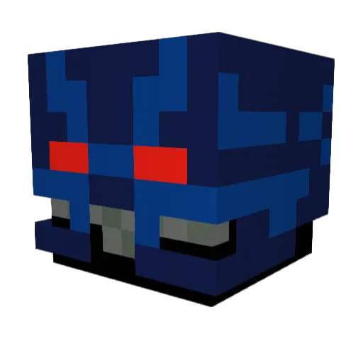Ben_ch0 Minecraft avatar head, 3D render