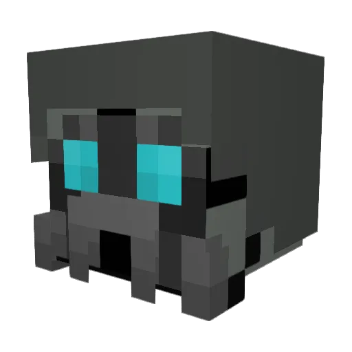 Ben_noname Minecraft avatar head, 3D render