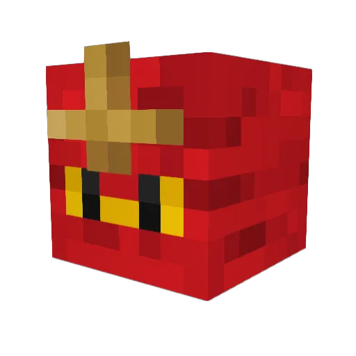 Benano24 Minecraft avatar head, 3D render