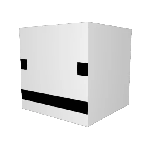 Benben2906 Minecraft avatar head, 3D render