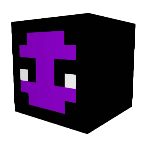 Bencego Minecraft avatar head, 3D render