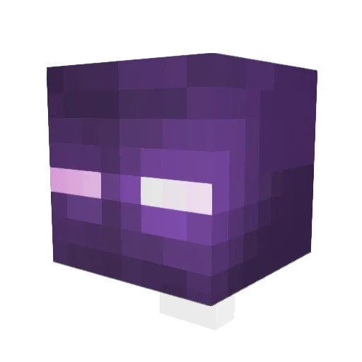 Bendjiii Minecraft avatar head, 3D render