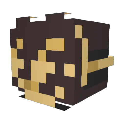 Bendy1515 Minecraft avatar head, 3D render