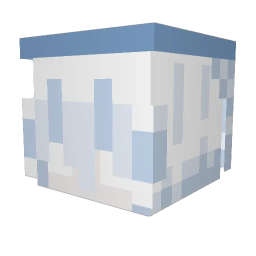 BendyNinja Minecraft avatar head, 3D render