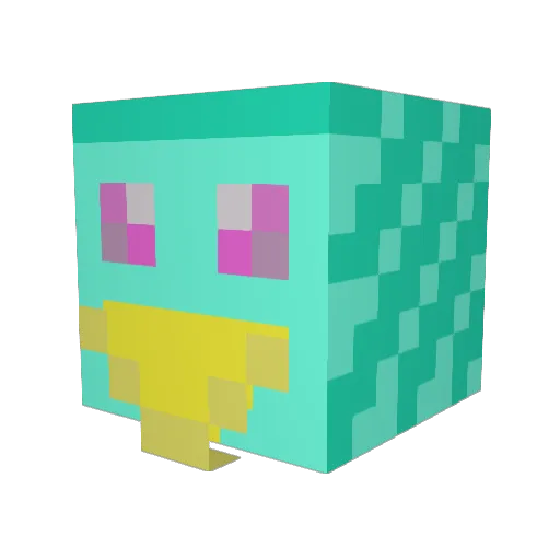 Benedek71060 Minecraft avatar head, 3D render