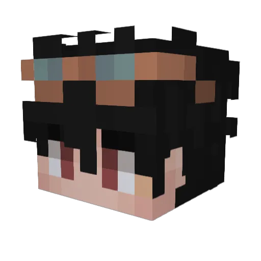 Benedetto82 Minecraft avatar head, 3D render
