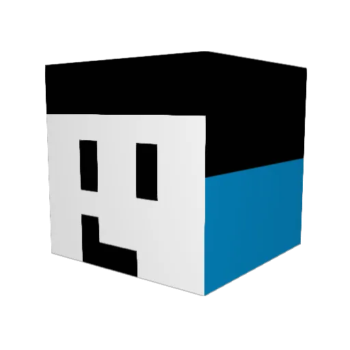 Benet_10 Minecraft avatar head, 3D render