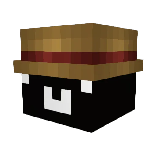 Benfiqueiro Minecraft avatar head, 3D render