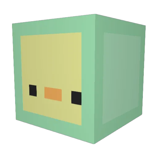 BenforeverHD Minecraft avatar head, 3D render