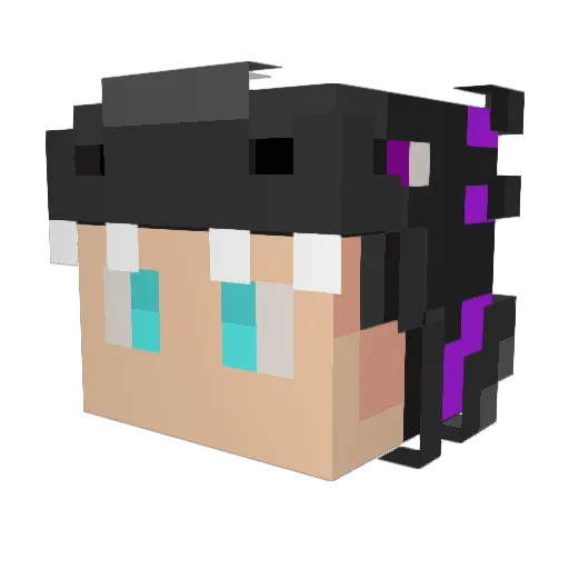 Minecraft-Avatar von Benge236: Kopf als 3D-Render