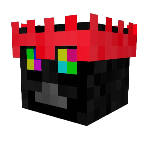 Benght10 Minecraft avatar head, 3D render