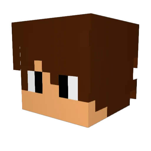 Minecraft-Avatar von Beni772002: Kopf als 3D-Render