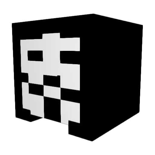 Beni_8s Minecraft avatar head, 3D render