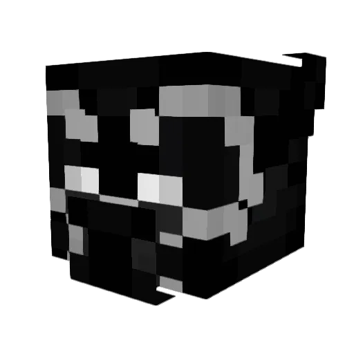 Benj775 Minecraft avatar head, 3D render