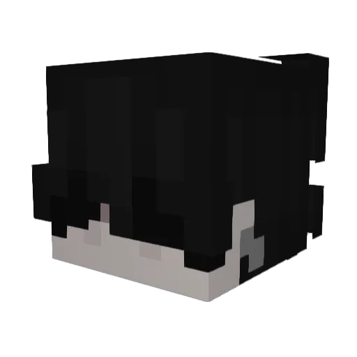 Benj__421 Minecraft avatar head, 3D render