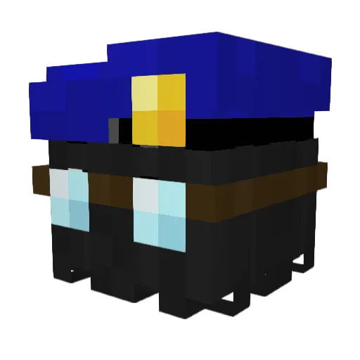 Benja_SMT Minecraft avatar head, 3D render