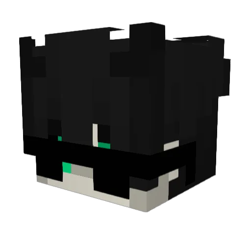 Benjamin10654 Minecraft avatar head, 3D render
