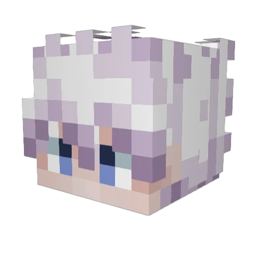 Benjamin9820 Minecraft avatar head, 3D render