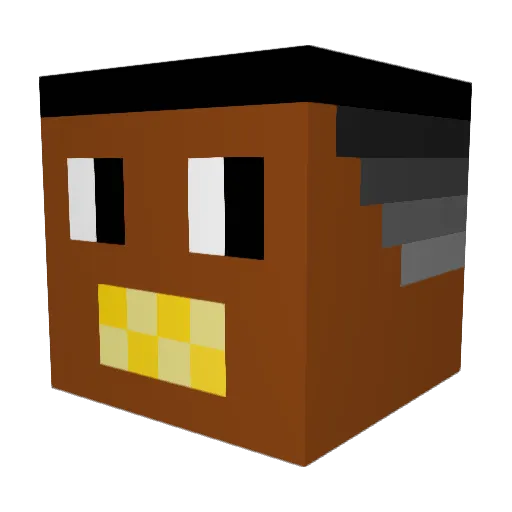 BenjaminCounter1 Minecraft avatar head, 3D render