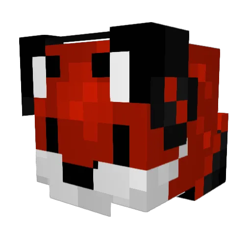 BenjaminVince Minecraft avatar head, 3D render