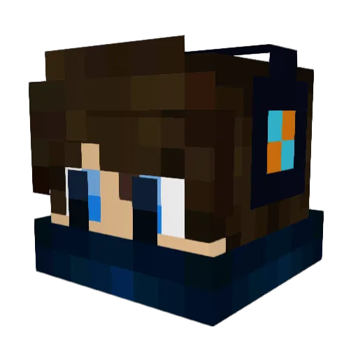 Benjamin_1502 Minecraft avatar head, 3D render