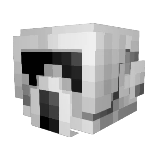 Benjamus___ Minecraft avatar head, 3D render