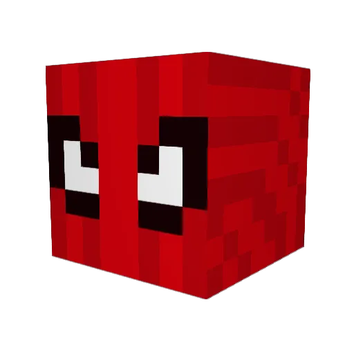 Benje200 Minecraft avatar head, 3D render