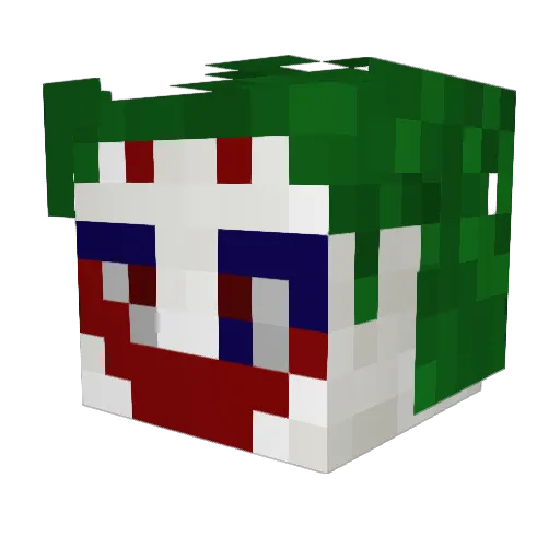 Benji3460 Minecraft avatar head, 3D render