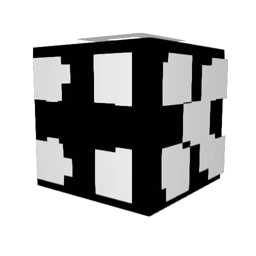 BenjiminB Minecraft avatar head, 3D render