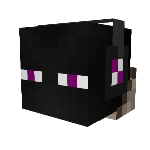 Benjiy0 Minecraft avatar head, 3D render
