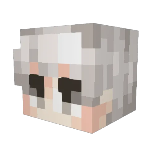Benjy31 Minecraft avatar head, 3D render