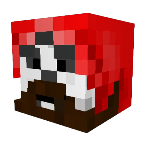Benjy54 Minecraft avatar head, 3D render