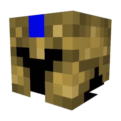 Benlo1 Minecraft avatar head, 3D render