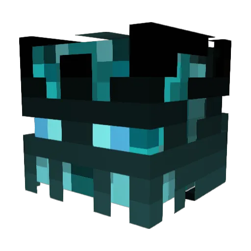 Benman124 Minecraft avatar head, 3D render