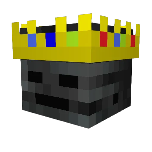Benman1613 Minecraft avatar head, 3D render