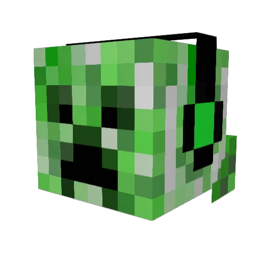 Benn0546 Minecraft avatar head, 3D render